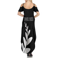 Personalised New Zealand Canoeing Special Jersey Summer Maxi Dress