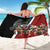 New Zealand Te Matatini Sarong Kapa Haka and Silver Fern - Maori Art Pattern