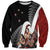 New Zealand Te Matatini Sweatshirt Kapa Haka and Silver Fern - Maori Art Pattern