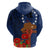 Cook Island ANZAC Day Hoodie Soldier Paying Respect We Shall Remember Them LT03 - Polynesian Pride
