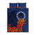 Cook Islands ANZAC Day Quilt Bed Set Soldier Paying Respect We Shall Remember Them LT03 - Polynesian Pride