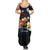 American Samoa Flag Day Family Matching Summer Maxi Dress and Hawaiian Shirt Polynesian Tatau Art and Plumeria