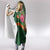 Manuʻa Islands Hooded Blanket Polynesian Art Tattoo Style and Tropical Plants
