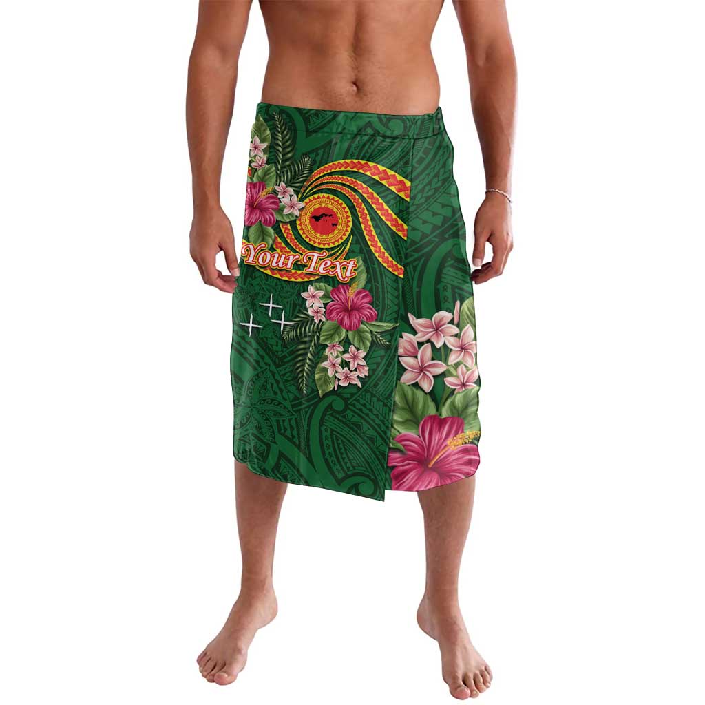 Manuʻa Islands Lavalava Polynesian Art Tattoo Style and Tropical Plants