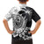 Hafa Adai Guam Hawaiian Shirt Polynesian Palm Tree Tattoo Hibiscus and Plumeria Art