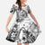 Guam-Land of the Chamorro Family Matching Puletasi and Hawaiian Shirt Polynesian Tattoo Style Hibiscus and Plumeria Art
