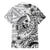 Guam-Land of the Chamorro Hawaiian Shirt Polynesian Tattoo Style Hibiscus and Plumeria Art