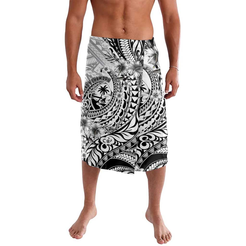 Guam-Land of the Chamorro Lavalava Polynesian Tattoo Style Hibiscus and Plumeria Art