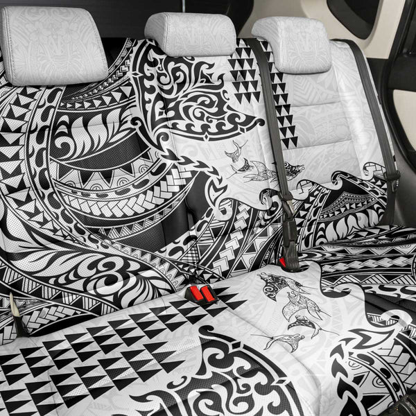 Hawaiian Tribal Manta Ray Back Car Seat Cover Kakau Tattoo and ...