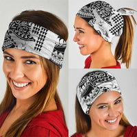 Hawaiian Tribal Manta Ray Neck Gaiter Kakau Tattoo and Polynesian Art Motif Pattern LT03 - Polynesian Pride