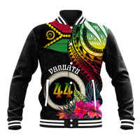 Vanuatu 44th Anniversary Baseball Jacket Boars Tusk Tugeta Yumi Selebretem Indipendens Dei