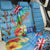 Fiji Day Back Car Seat Cover Tagimoucia Flower and Melanesia Pattern LT03