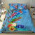 Fiji Day Bedding Set Tagimoucia Flower and Melanesia Pattern