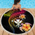 Polynesia Hawaii Turtle Day Beach Blanket Hibiscus and Kanaka Maoli