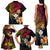 Polynesia Hawaii Turtle Day Family Matching Tank Maxi Dress and Hawaiian Shirt Hibiscus and Kanaka Maoli