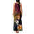 Polynesia Hawaii Turtle Day Family Matching Tank Maxi Dress and Hawaiian Shirt Hibiscus and Kanaka Maoli