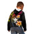 Polynesia Hawaii Turtle Day Kid Hoodie Hibiscus and Kanaka Maoli