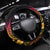 Polynesia Hawaii Turtle Day Steering Wheel Cover Hibiscus and Kanaka Maoli