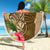 Hawaii Kanaloa Tiki Beach Blanket Polynesian Tattoo and Tapa Pattern