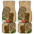 Hawaii Kanaloa Tiki Car Mats Polynesian Tattoo and Tapa Pattern