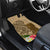 Hawaii Kanaloa Tiki Car Mats Polynesian Tattoo and Tapa Pattern