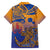 Hawaiki Nui Va'a Solo French Polynesia Hawaiian Shirt Sunset Color