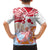 Hawaiki Nui Va'a Solo French Polynesia Family Matching Off Shoulder Short Dress and Hawaiian Shirt Red Color