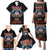 American Samoa Fautasi Family Matching Puletasi and Hawaiian Shirt Pago Pago Aeto and Iseula o le Moana of Fagatogo Black Color - Polynesian Pride