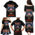 American Samoa Fautasi Family Matching Puletasi and Hawaiian Shirt Pago Pago Aeto and Iseula o le Moana of Fagatogo Black Color - Polynesian Pride