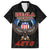 American Samoa Fautasi Hawaiian Shirt Pago Pago Aeto and Iseula o le Moana of Fagatogo Black Color - Polynesian Pride
