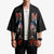 American Samoa Fautasi Kimono Pago Pago Aeto and Iseula o le Moana of Fagatogo Black Color - Polynesian Pride