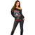 American Samoa Fautasi Off Shoulder Sweater Pago Pago Aeto and Iseula o le Moana of Fagatogo Black Color - Polynesian Pride