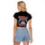 American Samoa Fautasi Raglan Cropped T Shirt Pago Pago Aeto and Iseula o le Moana of Fagatogo Black Color - Polynesian Pride