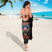 American Samoa Fautasi Sarong Pago Pago Aeto and Iseula o le Moana of Fagatogo Black Color - Polynesian Pride