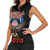 American Samoa Fautasi Women Sleeveless Polo Shirt Pago Pago Aeto and Iseula o le Moana of Fagatogo Black Color - Polynesian Pride