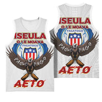 American Samoa Fautasi Basketball Jersey Pago Pago Aeto and Iseula o le Moana of Fagatogo White Color - Polynesian Pride