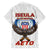 American Samoa Fautasi Hawaiian Shirt Pago Pago Aeto and Iseula o le Moana of Fagatogo White Color - Polynesian Pride