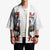 American Samoa Fautasi Kimono Pago Pago Aeto and Iseula o le Moana of Fagatogo White Color - Polynesian Pride