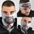 American Samoa Fautasi Neck Gaiter Pago Pago Aeto and Iseula o le Moana of Fagatogo White Color - Polynesian Pride