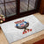American Samoa Fautasi Rubber Doormat Pago Pago Aeto and Iseula o le Moana of Fagatogo White Color - Polynesian Pride