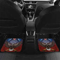American Samoa Fautasi Car Mats Pago Pago Aeto and Iseula o le Moana of Fagatogo Red-Blue - Polynesian Pride