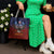 American Samoa Fautasi Tote Bag Pago Pago Aeto and Iseula o le Moana of Fagatogo Red-Blue - Polynesian Pride