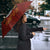 American Samoa Fautasi Umbrella Pago Pago Aeto and Iseula o le Moana of Fagatogo Red-Blue - Polynesian Pride