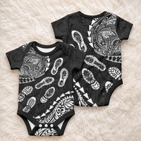 Hawaii Running Baby Onesie Polynesian Tribal Tattoo