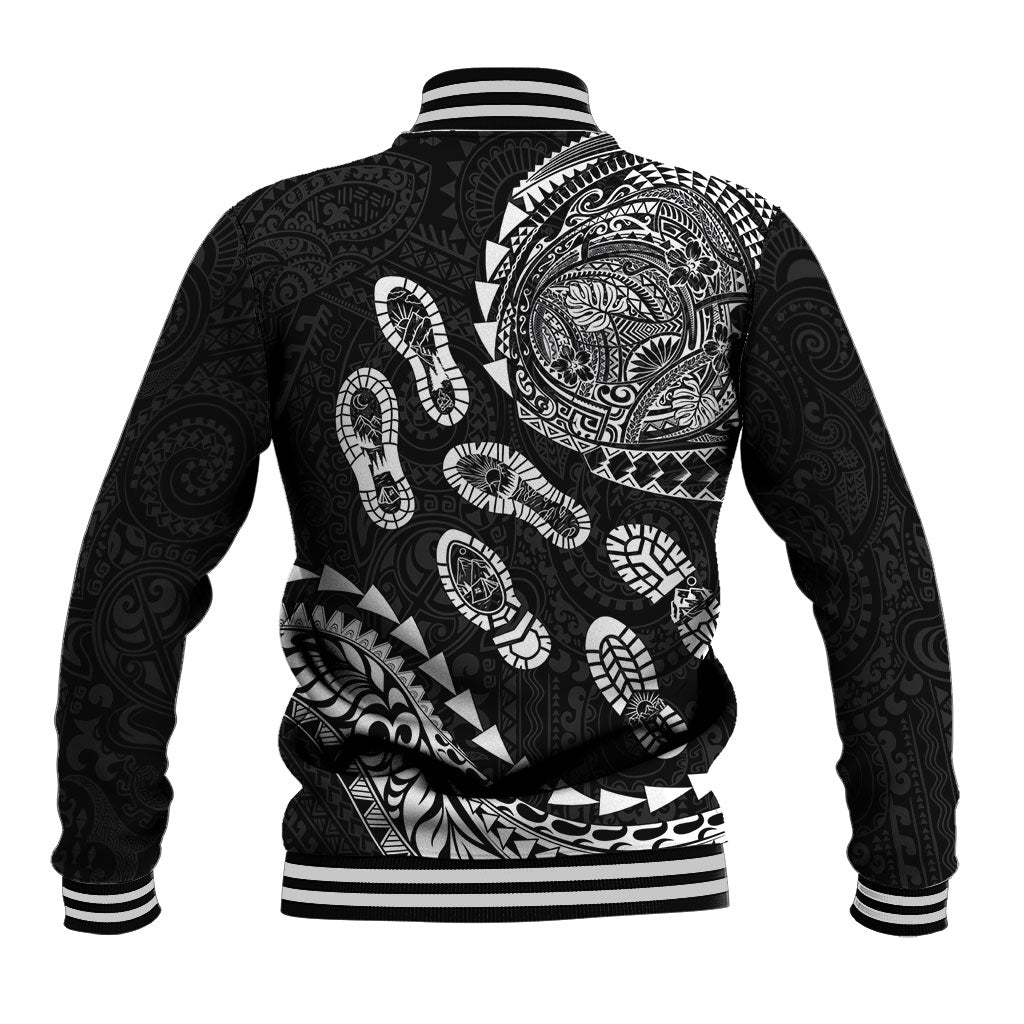 Hawaii Running Baseball Jacket Polynesian Tribal Tattoo