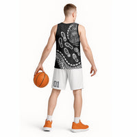 Hawaii Running Basketball Jersey Polynesian Tribal Tattoo