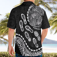Hawaii Running Hawaiian Shirt Polynesian Tribal Tattoo