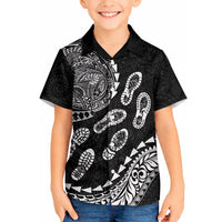 Hawaii Running Hawaiian Shirt Polynesian Tribal Tattoo
