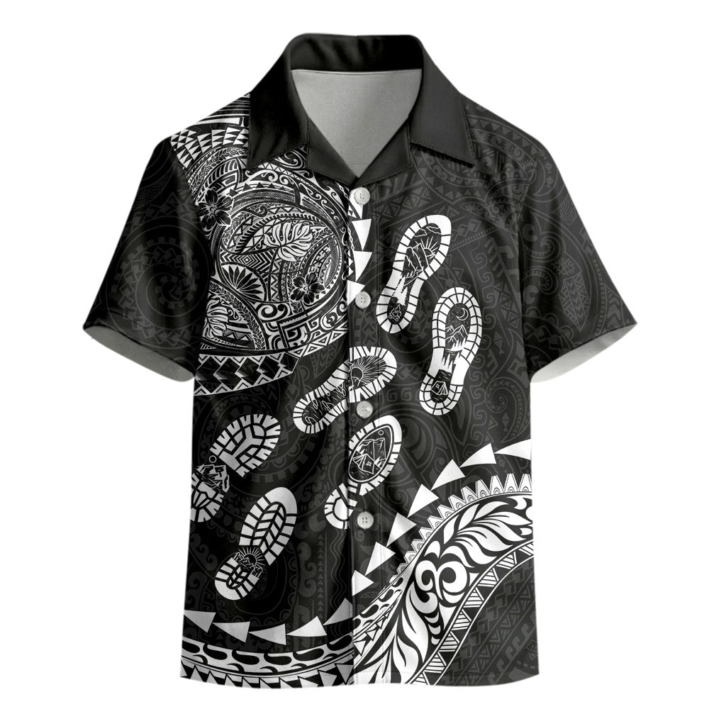 Hawaii Running Kid Hawaiian Shirt Polynesian Tribal Tattoo