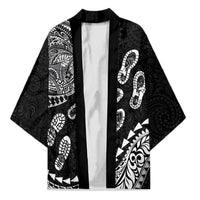 Hawaii Running Kimono Polynesian Tribal Tattoo